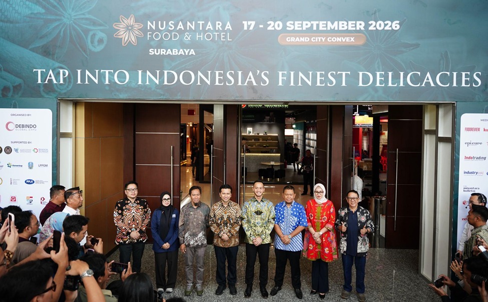 Nusantara Food & Hotel Expo 2026 Resmi Dibuka di Surabaya, Hadirkan Ruang Pertemuan Industri F&B dan Hospitality Jawa Timur